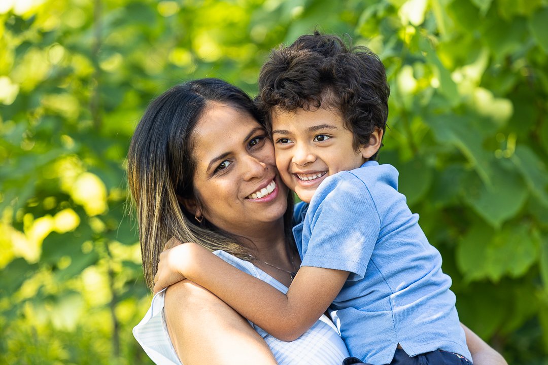 Family Photoshoot Burlington, ON mom and son during a photoshoot together in Burlington, ON