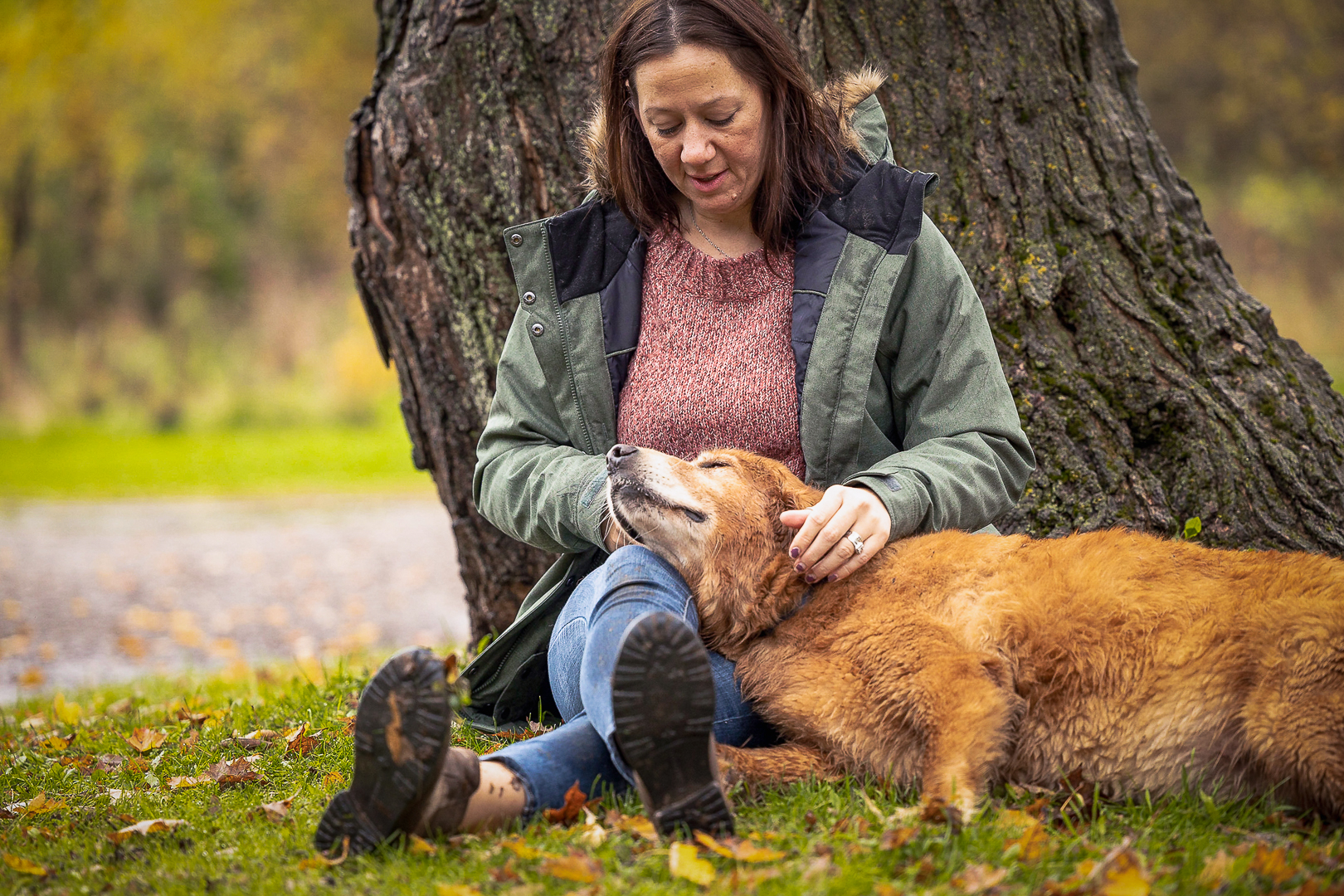 Burlington dog photography pet and family photography in Lowville, Burlington