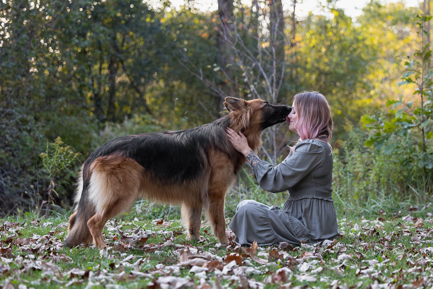 family portraits with pets