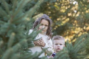 Family Christmas Mini at Hepburn Christmas Tree Farm in Watertown.