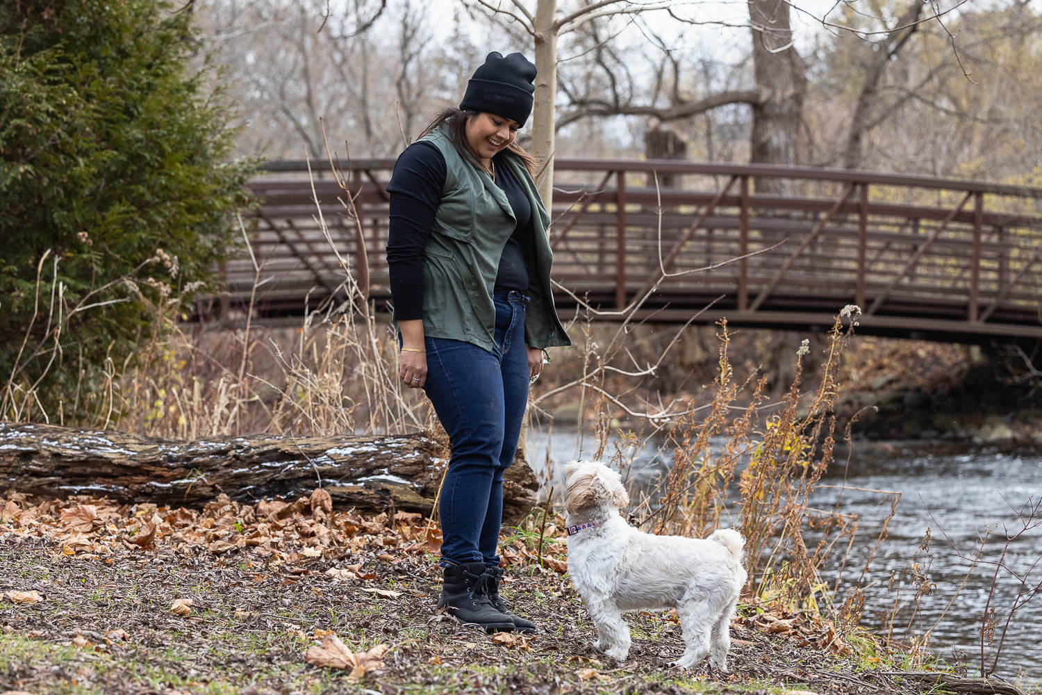 pet photography burlington pet and family photo at Lowville park