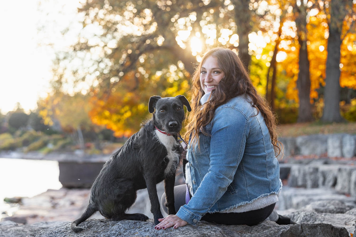 family dog photoshoot at Paletta Mansion dog and human photoshoot