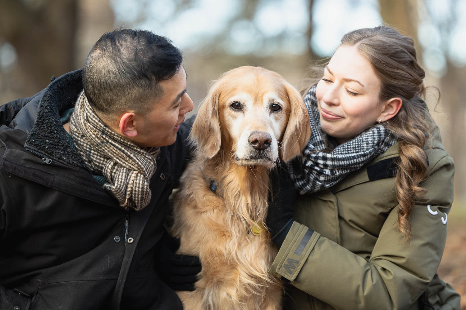 end of life pet photo shoot session in Toronto.