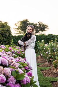 dog and family photoshoot at Gairloch Gardens.