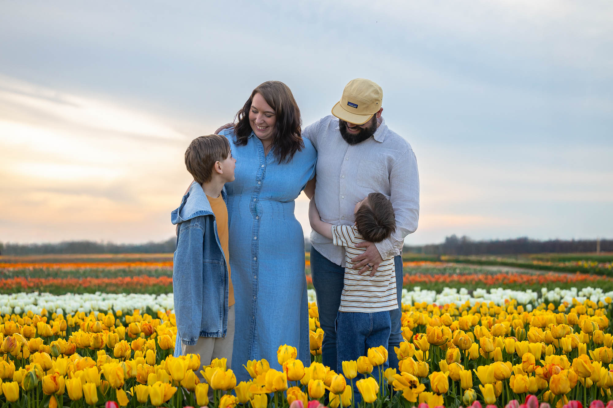 family photoshoot at TASC