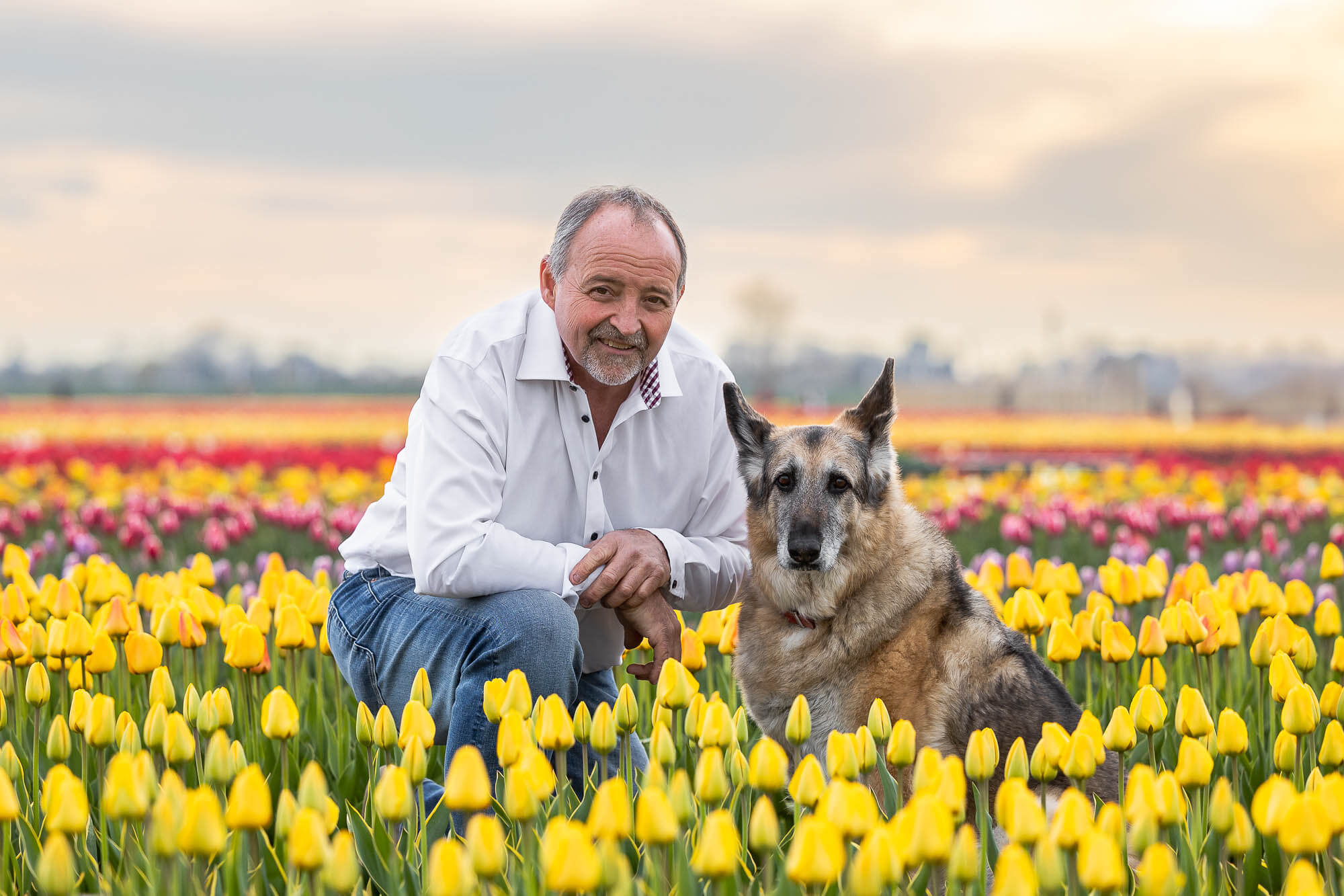 niagara pet and family photographer family and dog portrait taken at TASC