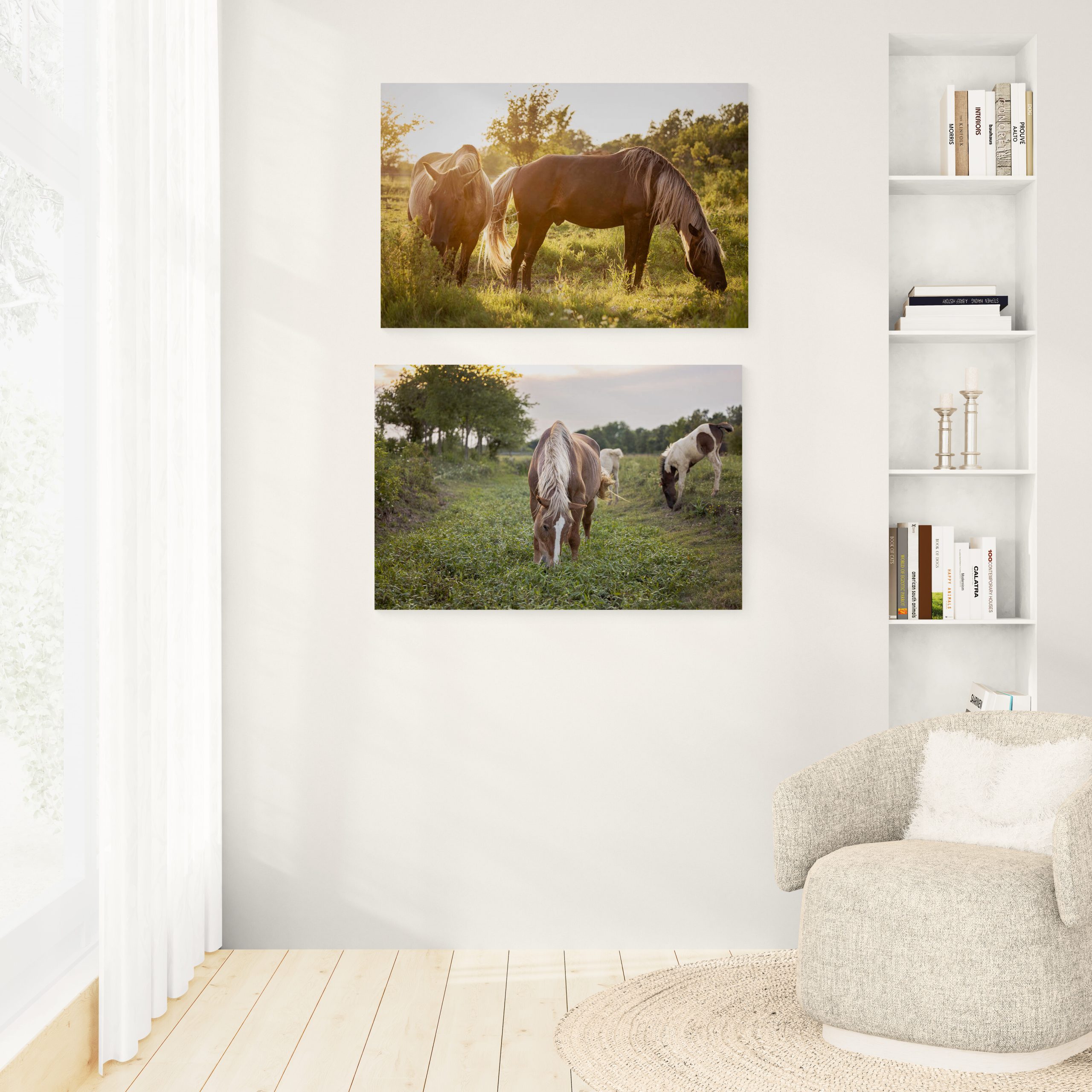 artwork of equine photography horse portraits turned into artwork