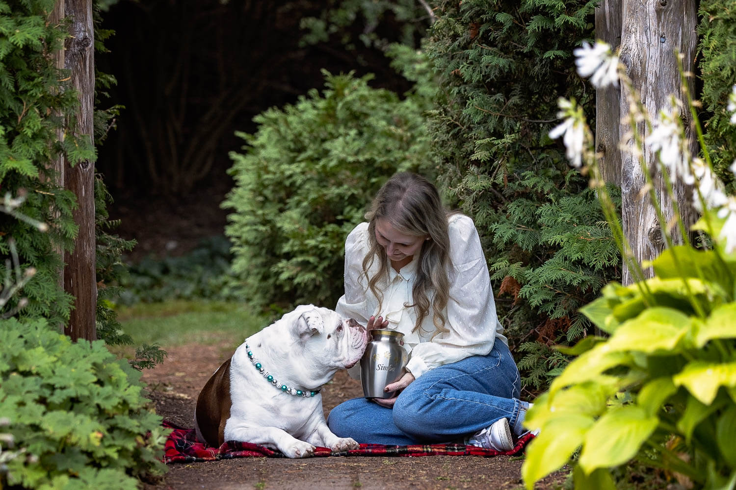 family dog photos in toronto dog family photos at Alexander Muir Gardens